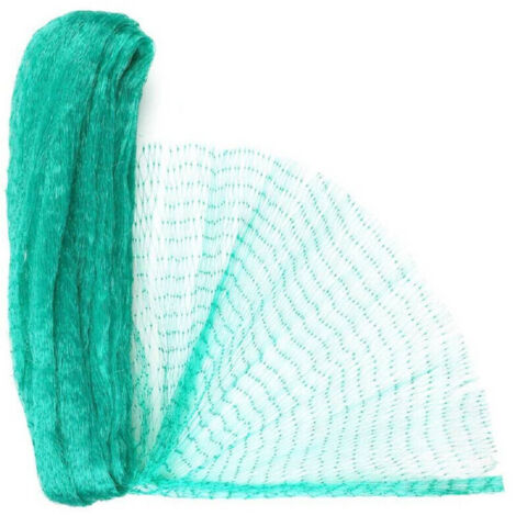TRADE SHOP - Rete Anti Uccelli Verde In Polietilene Protezione Giardino Orto Piante 2 X 10 Mt -
