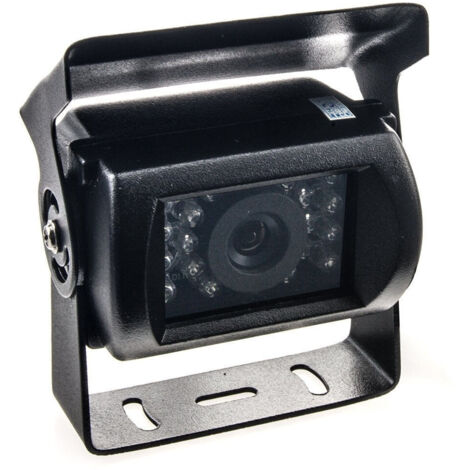 TRADE SHOP - Retrocamera Telecamera Retromarcia 18 Led Infrarossi  2.8mm 1000tvl -