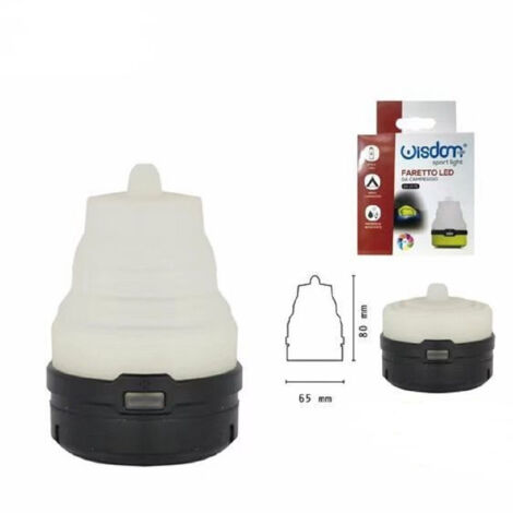 Trade Shop - RGB LED CAMPING SCHEINWERFER 7 FARBEN HÄNGENDE FALTBARE LICHT IP20 DT-2175 -