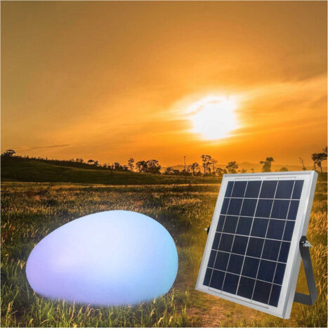 Trade Shop - Rgb Light Sensor Sensor Twilight Sensor Panel Solar Recargable Led 14w -