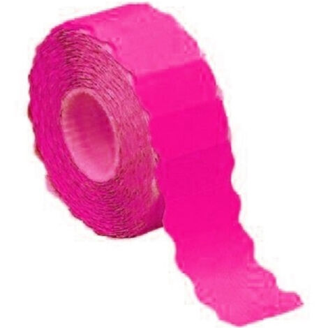 TRADE SHOP - Rotoli Fucsia Rosa Fluo Etichette Prezzatrice Segnaprezzo Per Negozio Vetrrina -