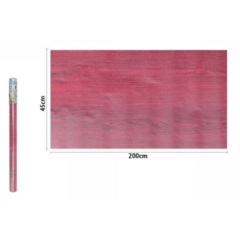 TRADE SHOP - Rotolo Pellicola Adesiva Parete Effetto Legno 45cm X 2mt Cassetti Mobili 71248 -