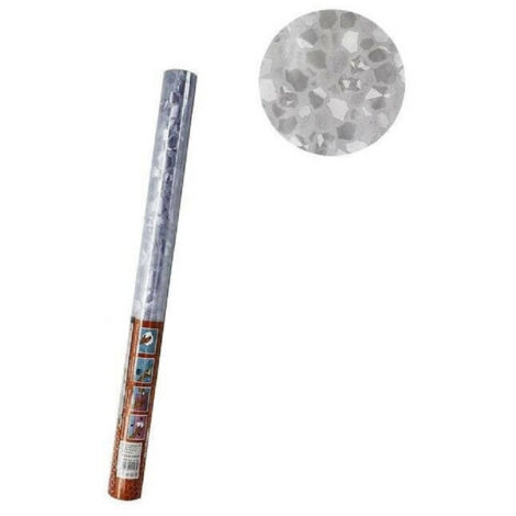 TRADE SHOP - Rotolo Pellicola Finestre Decorativa 2d Opaca Sassi 45cmx2m Adesiva Vetro 10103 -