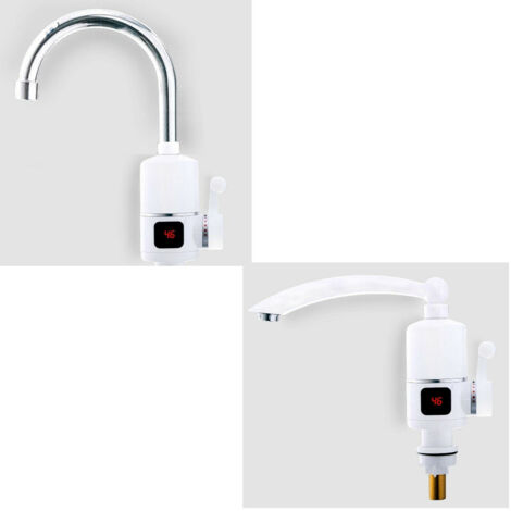 TRADE SHOP - Rubinetto Miscelatore Elettrico Caldaia Acqua Calda Con Display Rx-010 -
