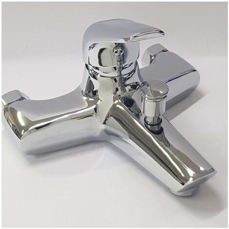 Trade Shop - Rubinetto Miscelatore Vasca Esy52971 Bagno Monocomando Monoforo Rubinetteria -