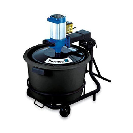 Trade Shop - Rurmec S-mix 50 Mezclador De Tierra Para Adhesivos Y Morteros Con Cubo -