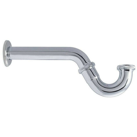 Trade Shop - S" ESSE SHOW FÜR LAVABO CURVO CROMATO 1" 1/4 MIT ROSONE -
