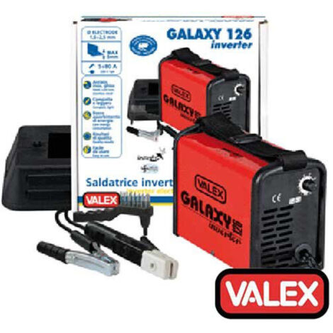 Trade Shop - Saldatrice Inverter Ventilata A Corrente Continua Valex Galaxy 126 -