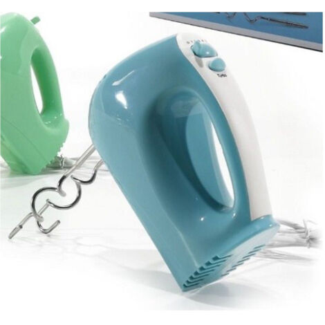 Trade Shop - Sbattitore Elettrico Frullatore 200 W 5 Velocita' Con Turbo Fruste 3 Colori Ass. -