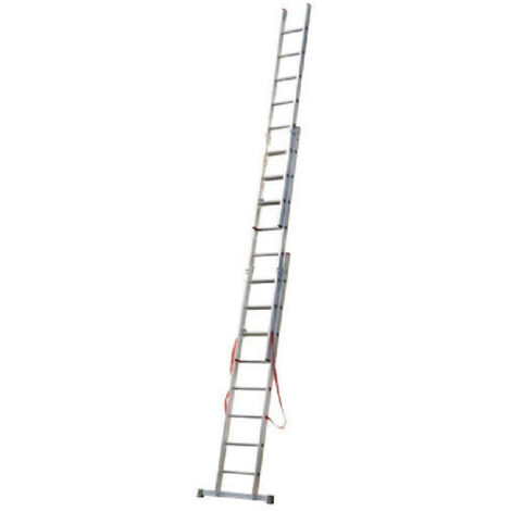 Trade Shop - Scala Tripla Trasformable 3 Elementos En Sfilo O Cavalletto Modula -     3 X 14 Pasos