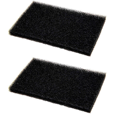 Trade-Shop Schaumfilter / Filtermatte / Motorschutzfilter / Staubfilter kompatibel mit AEG Vampyr Serie, Vampyr CE 220 CE 250 CE 270 Staubsauger - 2 Stück