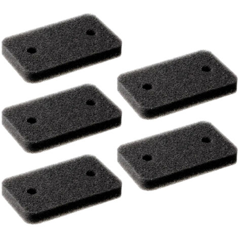 Trade-Shop Schaumstoff-Filter / Feinfilter für Miele T8627WP T8926WP T8927WP T8966WP T8967WP T9747WP EcoComfort Wärmepumpentrockner - 5 Stück