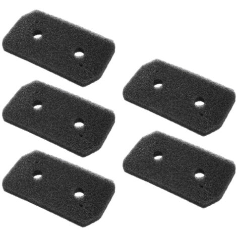 Trade-Shop Schaumstoff-Filter Schwammfilter 230mm für Constructa CWK4H000NL/03, Energy CWK3H000, Energy CWK6H200 Wäschetrockner Kondenstrockner - 5 Stück