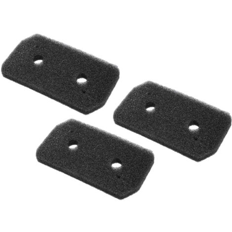 Trade-Shop Schaumstoff-Filter Schwammfilter für Siemens WT45H209DN WT45H280 WT45H280AT/04 WT47W5B1 WT47Y7W0FG/03 WT47Y783 WT43H082 Trockner - 3 Stück
