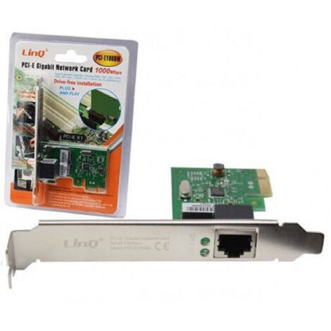 TRADE SHOP - Scheda Di Rete Pci-e Express Gigabit Network Card Drive Free Installation Pci-e1000m -