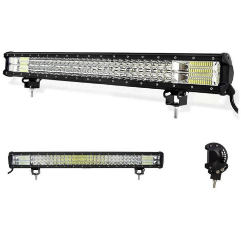 Trade Shop - SCHEINWERFER ZUSATZLEISTE DEEP OFFROAD CAR 12V 24V 96 LED 288 W 6000K -