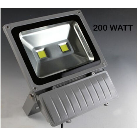 Trade Shop - SCHLANKER LED-STRAHLER WARMES LICHT HOHE HELLIGKEIT 10W 20W 30W 50W 80W 100W IP66 -
