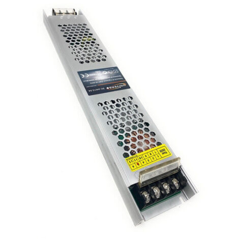 Trade Shop - SCHLANKES STABILISIERTES 24V TRANSFORMATOR-SCHALTNETZTEIL 12,5 MHA 300W S24V-300W -