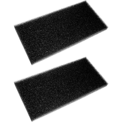 Trade-Shop Schwammfilter / Schaumfilter / Trocknerfilter kompatibel mit Gorenje D88464N DE83ILR/GI D76SY2W DA83ILS/I D9565NUK D9765 D4E72/G D7565J - 2 Stück