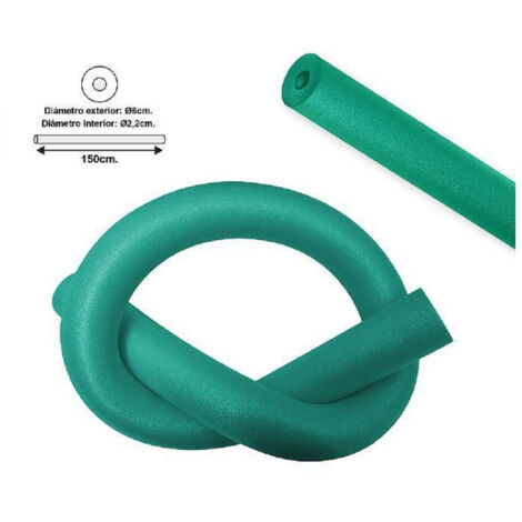 Trade Shop - SCHWIMMSCHLAUCH FÜR POOL Ø 6X150 CM GRÜN FÜR WASSERSPIELE ÜBUNGEN 062899V -