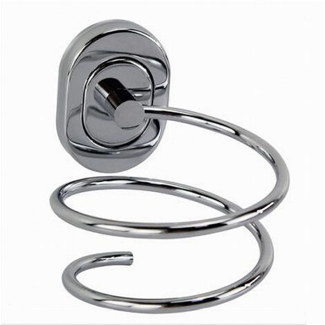 Trade Shop - Secador De Pelo De Baño Soporte De Pared De Montaje Moderno 59110 -