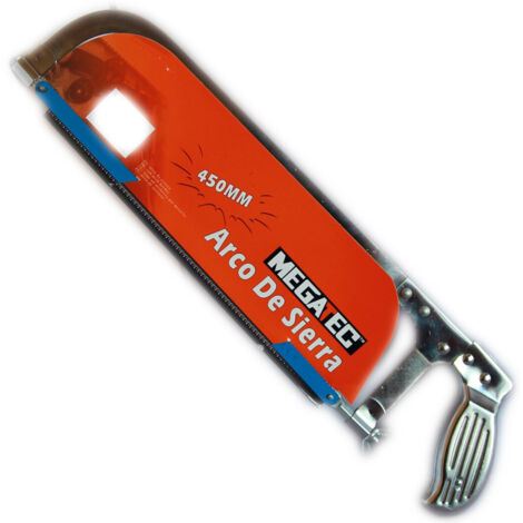 TRADE SHOP - Seghetto Sega Ad Arco Archetto Taglia Metallo Ferro In Metallo 450 Mm Multiuso -