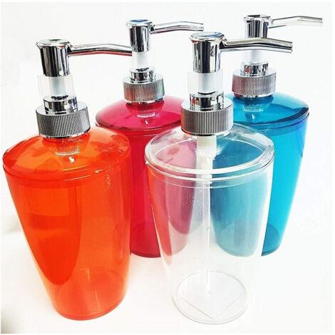 Trade Shop - SEIFENSCHALE KUNSTSTOFF SEIFENSCHALE 17CM BADEZIMMER FLÜSSIGSEIFENSPENDER DESIGN -