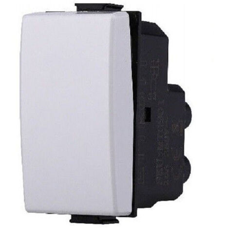 TRADE SHOP - Serie Bticino Frutti Matix Compatibile Presa Schuko Lan Pulsante Deviatore Usb -     Invertitore 1p 16A