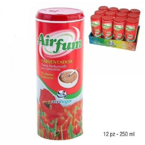 Trade Shop - SET 12 STÜCK DEODORANT DUFTENDE SAND FÜR ASCHENBECHER WILDER DUFT -