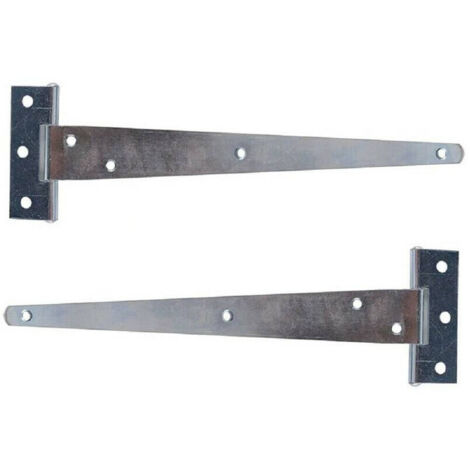 TRADE SHOP - Set 2 Cerniere A T Cerniera A Croce In Acciaio Per Porta Finestra 250 Mm -