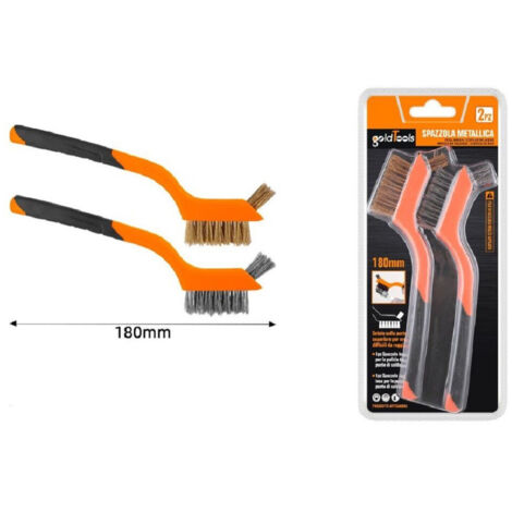 Trade Shop - SET 2 PEZZOLE METALLACHE 180 MM MIT MORBIDA INSTRUMENT 57235 -