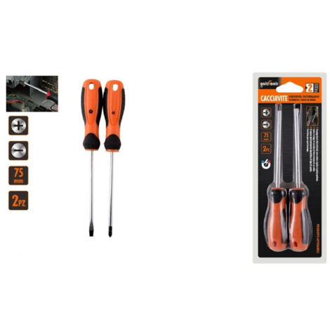 Trade Shop - SET 2 PZ CACCIAVITES MIT MAGNETISCHEM POINT UND KROCE 75 MM 97177 -