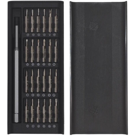 TRADE SHOP - Set 24 Cacciaviti Di Precisione Kit Cacciavite Combinati Magnetici X Riparazioni -