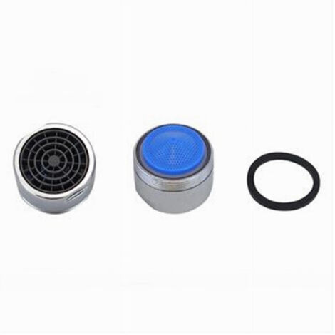 TRADE SHOP - Set 2pz Aeratore Per Rubinetti Filtri Abs 28 Mm Rompigetto M28 Guarnizioni 59037 -