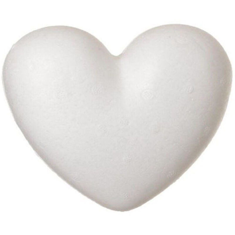 Image of Set 2pz Cuori Polistirolo 10 Cm Apribile Decoupage Decorare San Valentino 198924 - - Trade Shop Traesio
