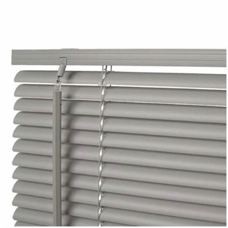 TRADE SHOP - Set 2pz Tenda Veneziana 60x140cm In Pvc Con Asta Casa Parasole In 2 Colori 011682 -