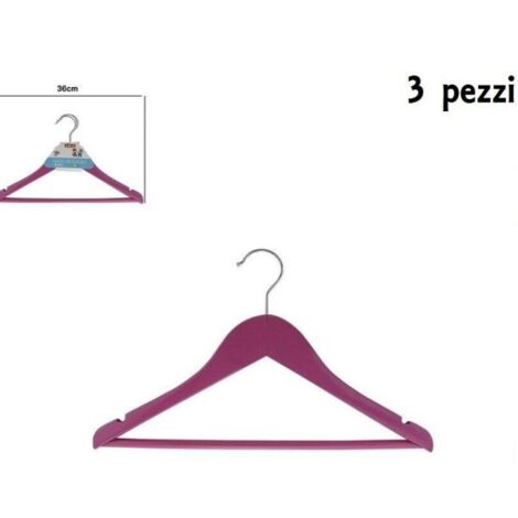 Appendiabiti da parete, profilo in legno, faggio 5 cappelli/5 giacche,  lunghezza 700mm, distanza ganci 150mm