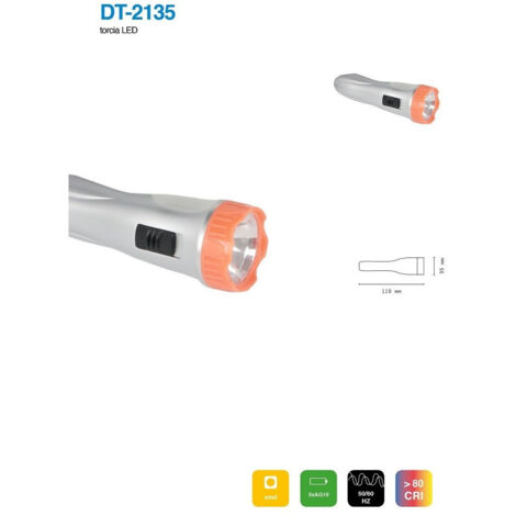 Trade Shop - SET 3 MINI TORCIA TORCETTE LED SMD TASCABILE VARI COLOURS DT-2135 -