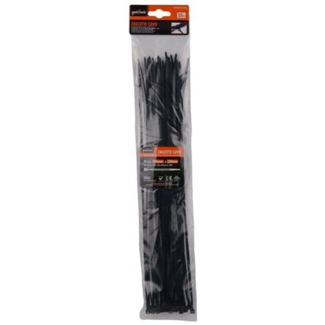 Vinabo Fascette Plastica per Cablaggio, Fascette Elettricista Nylon Cavi  Stringicavo 200 x 2,5 mm, Fermacavo Nere Elettricista,110 Pezzi, Nero :  : Fai da te