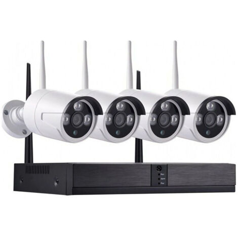 Trade Shop - SET 4K HD TELECAMERA 4 Q-S4PRO CCTV-SYSTEM -