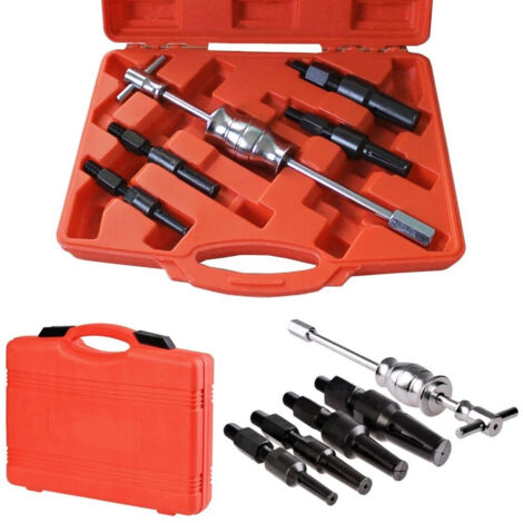 TRADE SHOP - Set 5 Pz Professionali Estrattori Per Cuscinetti Interni Ciechi Auto Hy-905703 -