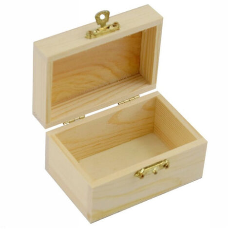 Trade Shop - Set 6 Cajas Caja De Joyería De Madera Caja De Caja Rectangular 74005a Ly-10322 -