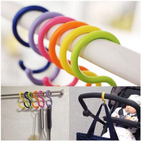 Trade Shop - SET 6 GANCI PEOPLE MULTIUSIC PLASTIC LÄNDER -