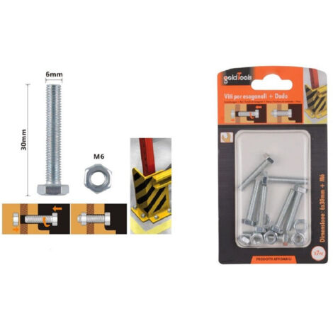 Trade Shop - SET 7PZ VIEW FÜR EXTERNEHMEN GESUNDHEIT 6 X 30 MM MIT DAID M6 90916 -