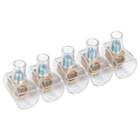 TRADE SHOP - Set 8 Pezzi Morsettiera Morsetti Morsetto Volanti Connettori Connettore -