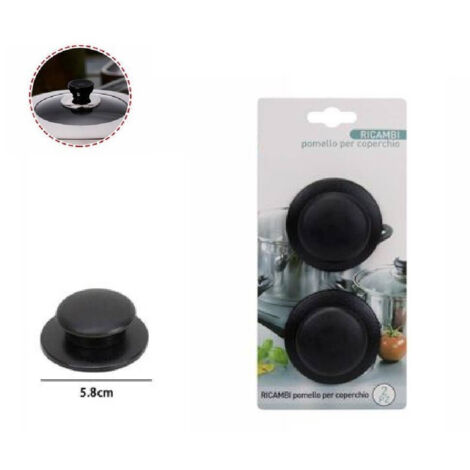 Trade Shop - Set De 2 Piezas Perillas Led Partes Universales Pan Pannes Sandenes Sobre 66373 -