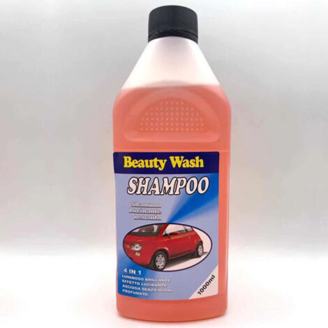 TRADE SHOP - Shampo Per Auto Da 1 Lt Effetto Lucidante Effetto Luminoso Brillante Profumato -