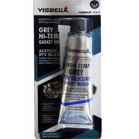 Trade Shop - SILIKONDICHTMITTEL NEUTRAL RTV GRAU WIDERSTANDSFÄHIG BIS 600 GRAD FUGEN WASSER ÖL -