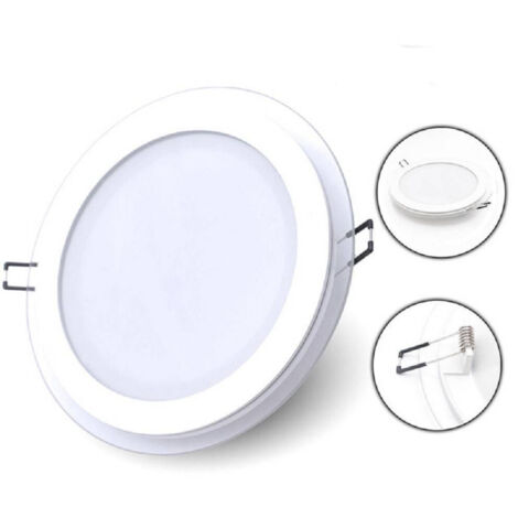 Trade Shop - Slim Led Pannello En Vetro 18w Cct 3 Luz Coloración P165e-t3c -