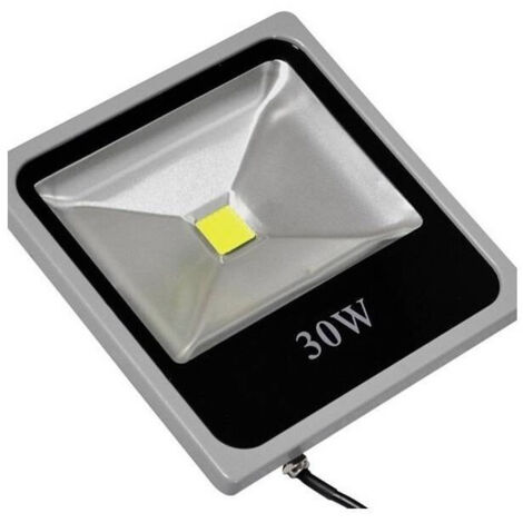 Trade Shop - SLIM LED Strahler IP66 hohe Helligkeit kaltweißes Licht 10 20 30 50 W -